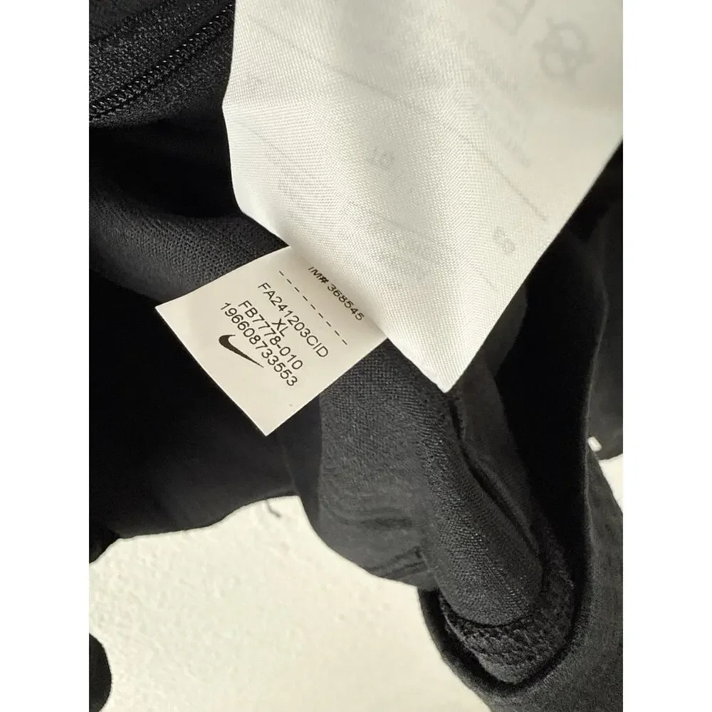 Nike Yoga Knit Full Zip Hoodie Jacket Mens Size XL Black FB7778-010 NWT - Picture 7 of 9